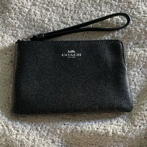 Black Coach Wristlet